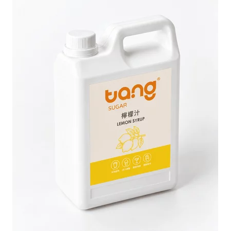 Tang Sugar lemon syrup in bulk containers