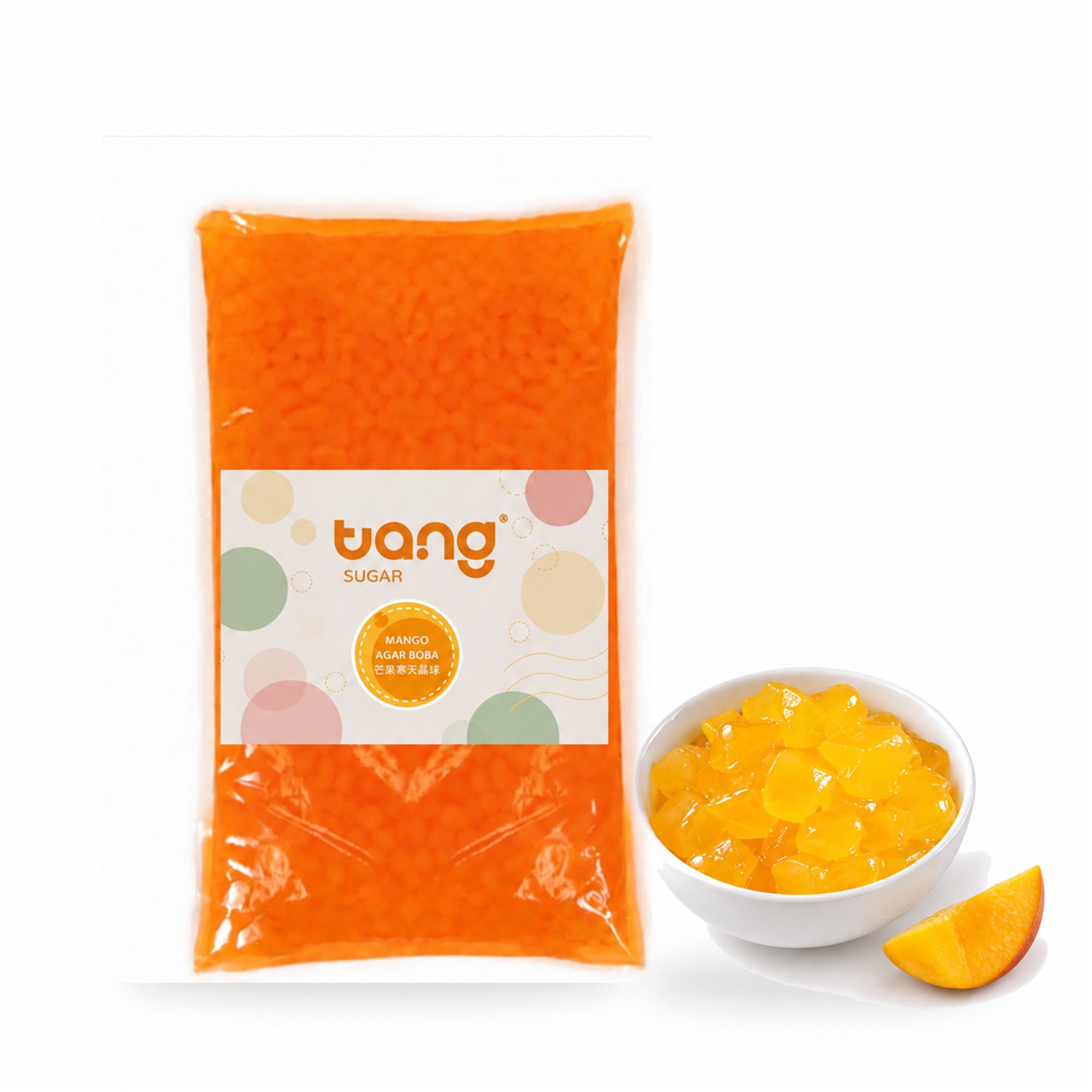 芒果寒天晶球 Mango Crystal Boba