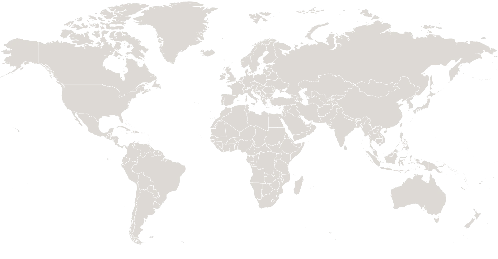 Map of Tang Sugar exports from Taiwan to markets worldwide